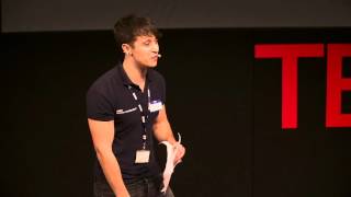 The Power of Positive Media  Ollie Guillou  TEDxStPeterPort [upl. by Epuladaug]