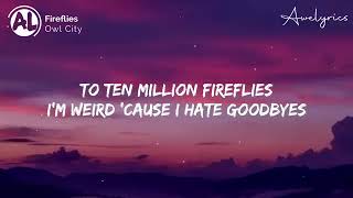 fireflies lyrics fyp musicvideo [upl. by Ellsworth520]