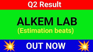 alkem laboratories Itd Q2 result 2025  alkem lab results today  alkem laboratories Itd latest news [upl. by Aivitnahs]