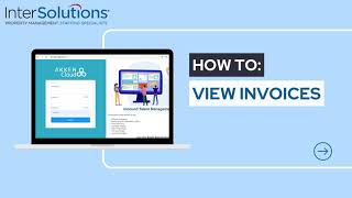 How To View Invoices in InterSolutions Client Portal [upl. by Oslec]