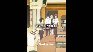 A Silent Voice  ShoyaShouko Edit anime edit asilentvoice shoya shouko fyp foryou [upl. by Hirz77]