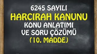 Harcırah Kanunu Madde10 [upl. by Midas489]