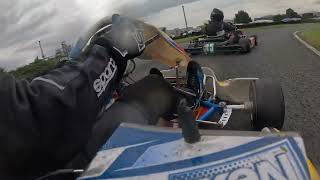 Hooton Park Circuit Indikart  Round 7 2024 4th August 2024 Rotax Senior Heavy 177 Final [upl. by Neevan]