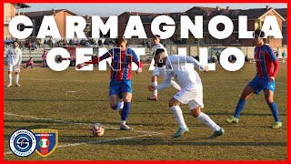 CARMAGNOLACENTALLO HIGHLIGHTS  ECCELLENZA DICIOTTESIMA GIORNATA  JACK13 [upl. by Ivy]