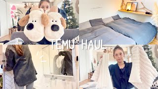 【TEMU HAUL】大当たり商品続出♥️💯激安インテリア商品で冬支度❄️｜理想の部屋に模様替え✨ [upl. by Dadinirt]