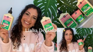 Linha DENSIDADE Lola Cosmetics  minha experiência utilizando shampoo acidificante e máscara ✨ [upl. by Oal]