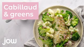 Recette de cabillaud amp greens [upl. by Ly610]