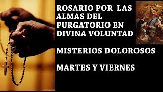 ROSARIO POR LAS ALMAS DEL PURGATORIO EN DIVINA VOLUNTAD CON EXPLICACION UNETE [upl. by Auberbach]