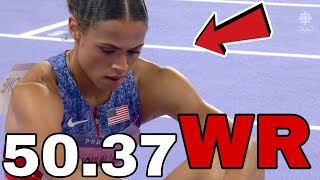 Women’s 400m hurdles final olympic games paris 2024 [upl. by Aiksa]