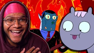 MARCELINE DAD NICE KING ew  Adventure Time Season 2 Ep 14 REACTION [upl. by Pan]