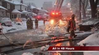 2013 Ice Storm Toronto FFs Rise to the Challenge [upl. by Wennerholn562]