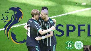 Hibernian v Celtic  Scottish Premiership 202324  Highlights PES 21 [upl. by Stig]