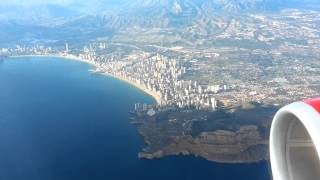 Unique aerial view of Altea and Benidorm bays [upl. by Liew964]