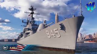 USS Hull Tier X American Special Destroyer Video [upl. by Langbehn]