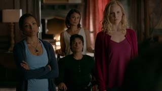 The Vampire Diaries 8x10  Bonnie and Caroline in Damons head Stefan accepts Sybils deal HD [upl. by Attevroc383]