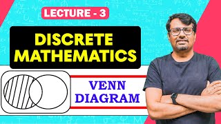 Discrete Mathematics Lecture 3  VENN DIAGRAM Concept  Principle of Inclusion amp Exclusion By GP Sir [upl. by Elane]