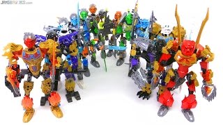 LEGO Bionicle 2016 vs 2015 Toa compared [upl. by Marinna]