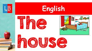 The HOUSE Vocabulario en inglés para niños ✔👩‍🏫 PRIMARIA [upl. by Ariek309]