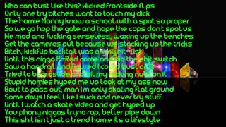 Hopsin  Nollie Tre Flip Lyrics HD 1080p [upl. by Eblehs643]