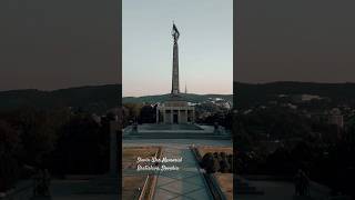 🇸🇰 Discover The Stunning Aerial Views Of Slavín War Memorial In Bratislava Slovakia slavín short [upl. by Sawtelle]