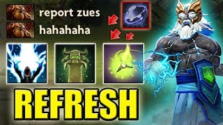 Full IMBA Refresh NO Cooldown for Zeus Ulti Tombstone Nether Ward Dota 2 Ability Draft [upl. by Aicnelav]