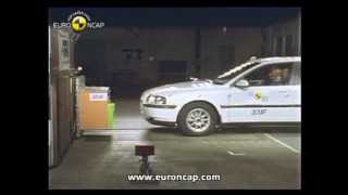 Euro NCAP  Volvo S80  2000  Crash test [upl. by Rizzi]