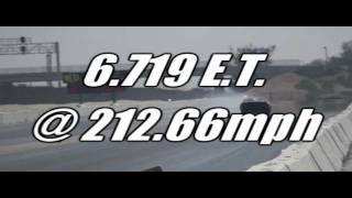 Chris Alstons 64 Chevy Nova 6 second run using Vortech Supercharger  SummitRacingcom [upl. by Naeroled]