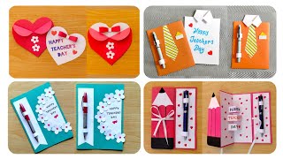 Teachers Day DIY Card  Teachers Day Card Making Ideas Teachers Day Card [upl. by Doughty]