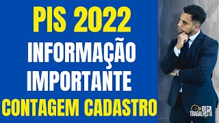 PIS INFORMAÇÃO IMPORTANTE  COMO FUNCIONA A CONTAGEM DOS 5 ANOS DE CADASTRO NO PIS [upl. by Jalbert]