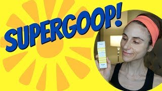 Supergoop sunscreen review Dr Dray 🌞 [upl. by Denyse678]