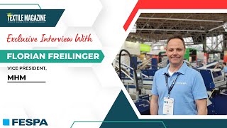 FESPA 2024  Exclusive Interview  Florian Freilinger Vice President  MHM [upl. by Yllen99]