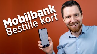 Slik bestiller du kort i mobilbanken  Sparebanken Sør [upl. by Barnard316]