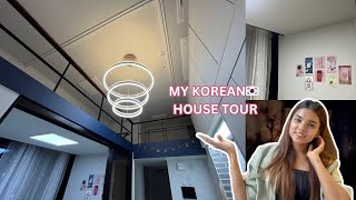 MY KOREAN APARTMENT TOUR Loft apartment in Seoul South Korea 🇰🇷 Life of an Indian in Seoul [upl. by Ynnhoj]