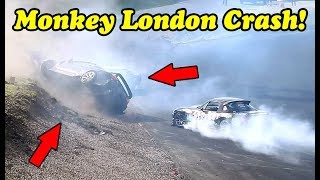 ⚡Monky Londons BIG Drifting Crash [upl. by Annekcm83]