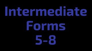 Intermediate Tae Kwon Do Forms [upl. by Ttenyl]