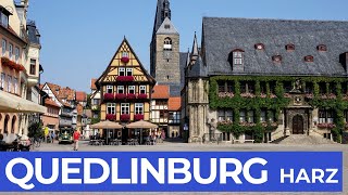 Quedlinburg im Harz  Warum man diese Fachwerkstadt sehen muss [upl. by Accisej]