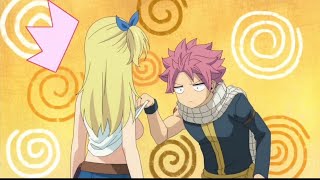 Natsu taking a Peek at Lucys  🤣  NatsuLucy Funny Moments fairytail anime [upl. by Markland779]