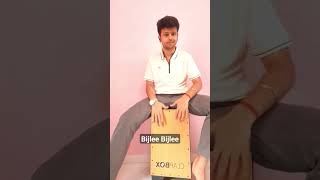 Bijlee  Hardy Sandhu  Cajon Cover  percussionist cajon cajoncover [upl. by Figone374]