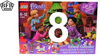 Lego Friends 41353  Adventskalender 2018 Day 8  Lego Speed Build Review  8 Türchen [upl. by Welcome]