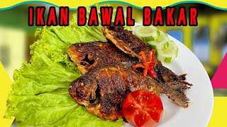 ISTIMEWA ALA RESTORAN NIKMAT LEZAT  IKAN BAWAL BAKAR [upl. by Isador815]