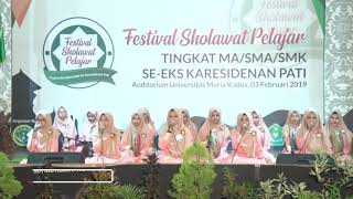 Part1  Sholawat Nahdliyah  Juara 2 MUALLIMAT KUDUS  Lomba Rebana Tingkat SeEks Karesidenan Pati [upl. by Ahsiener]