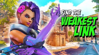 How to Play Reworked Sombra from a Top 50 Sombra Player  UNCUT UNRANKED TO GM GAME 4 [upl. by Llerat745]