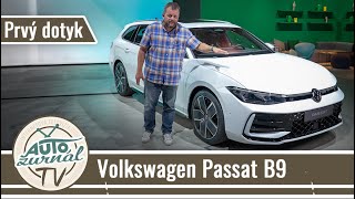 Nový Volkswagen Passat B9 2024 oficiálne Poznáme štartovaciu cenu [upl. by Nnylg]