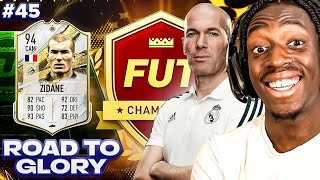 ZIDANE amp MANNY TAKE ON FUT CHAMPS 🔥🥶 FIFA 23 RTG 45 [upl. by Anived]