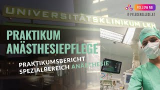 14 Vlog Praktikum in der Anästhesiepflege [upl. by Namso]