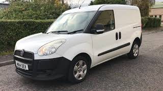 2014 Fiat Doblo 13 JTD MultiJetII 16v Panel Van 90 bhp [upl. by Suckow]