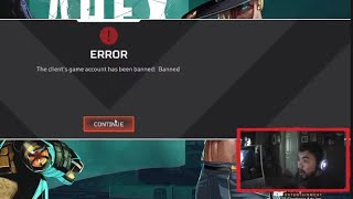 Apex Streamer Banned While Live Streaming But Why Apex Legends [upl. by Rialb]