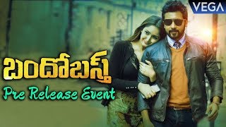 Bandobast Movie Pre Release Event  Suriya Mohan Lal Arya  BandobastMovieTrailer [upl. by Ayet]