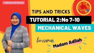 DP024 TUTORIAL 2 NO 710 MECHANICAL WAVES [upl. by Nethsa]