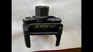 SPURTAR OIL FILTER WRENCH  How to Reverse Action [upl. by Alyel]